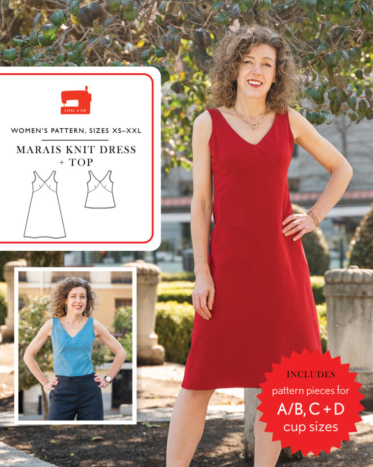 introducing the Liesl + Co Marais Knit Dress + Top