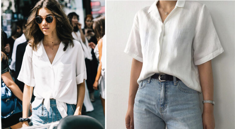 white shirt inspiration