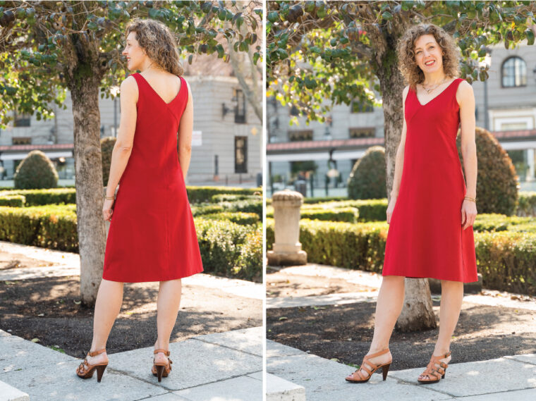 inspiraton for the Liesl + Co Marais Knit Dress + Top sewing pattern