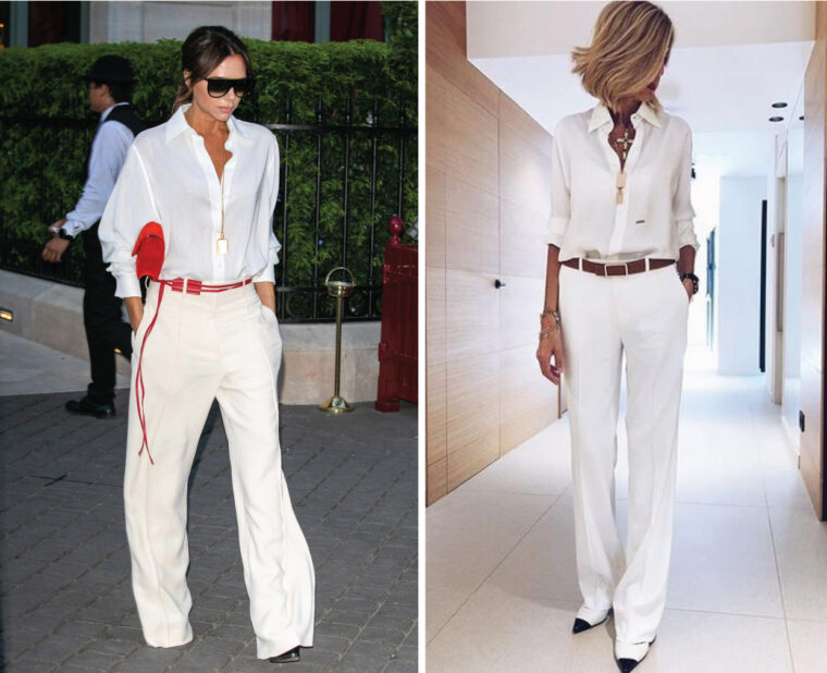 white shirt inspiration