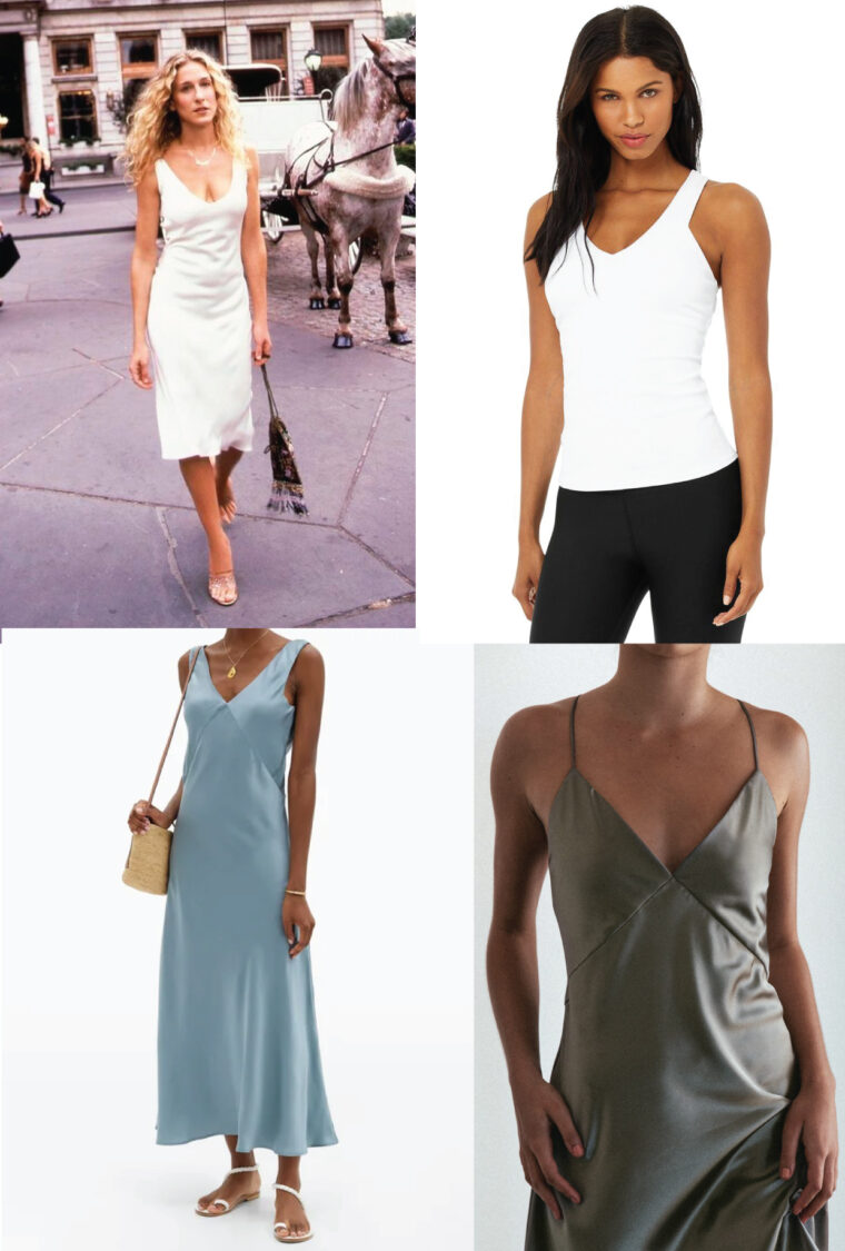 inspiraton for the Liesl + Co Marais Knit Dress + Top sewing pattern