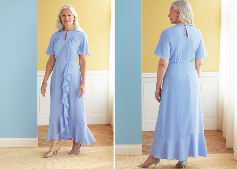 Lisette for Butterick B6823 dress sewing pattern