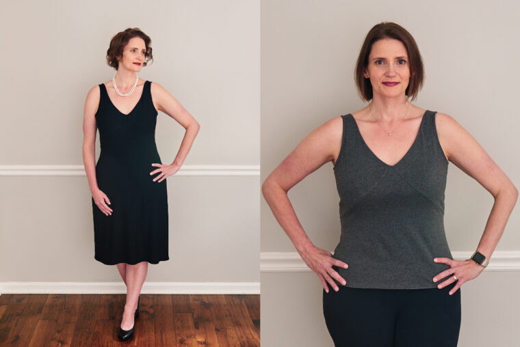 See the cute DIY tops and dresses our Advisors Circle made using the Marais Knit Top + Dress pattern.