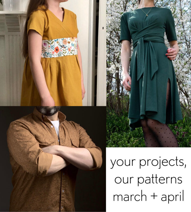 Projects made using Liesl + Co. and Oliver + S patterns.