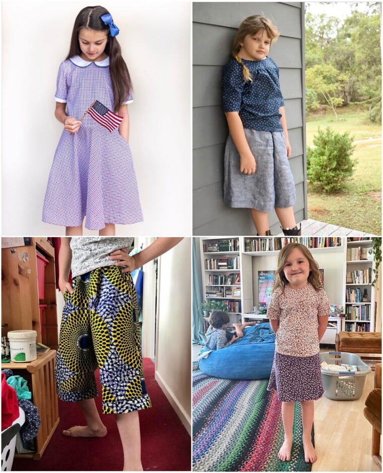 Sew your own clothes with Liesl + Co. and Oliver + S.