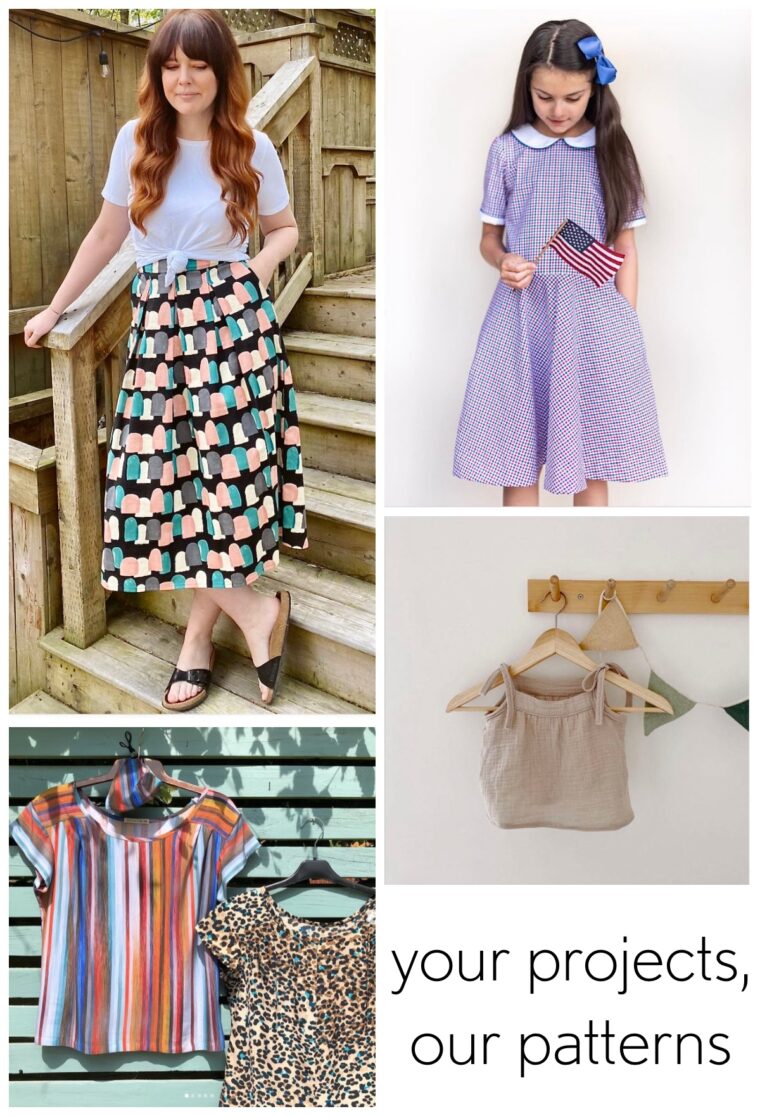 Sew your own clothes with Liesl + Co. and Oliver + S.