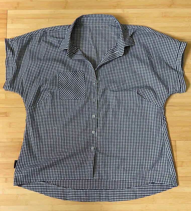 tutorial to add a button placket to the verdun woven t-shirt pattern