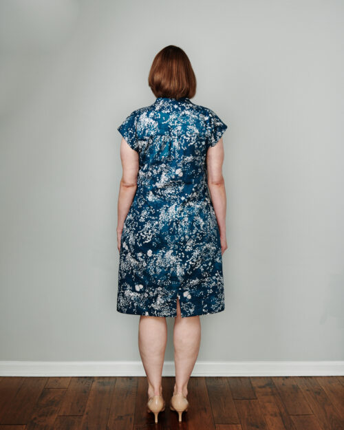 Lyndsey talks about the sewing pattern adjustments she made to get the perfect fit.