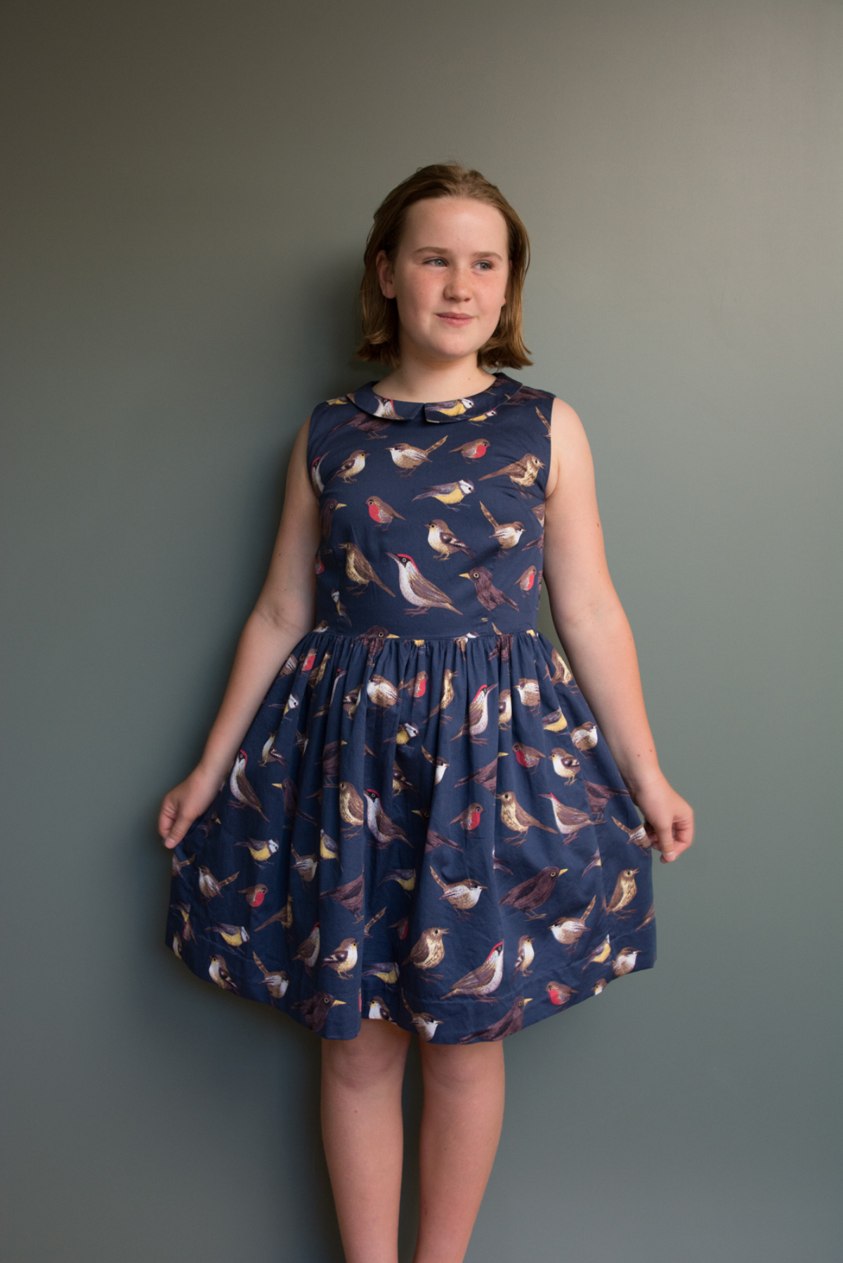 The Building Block Dress book + the Bistro Dress = an adult-sized Fairy Tale Dress.