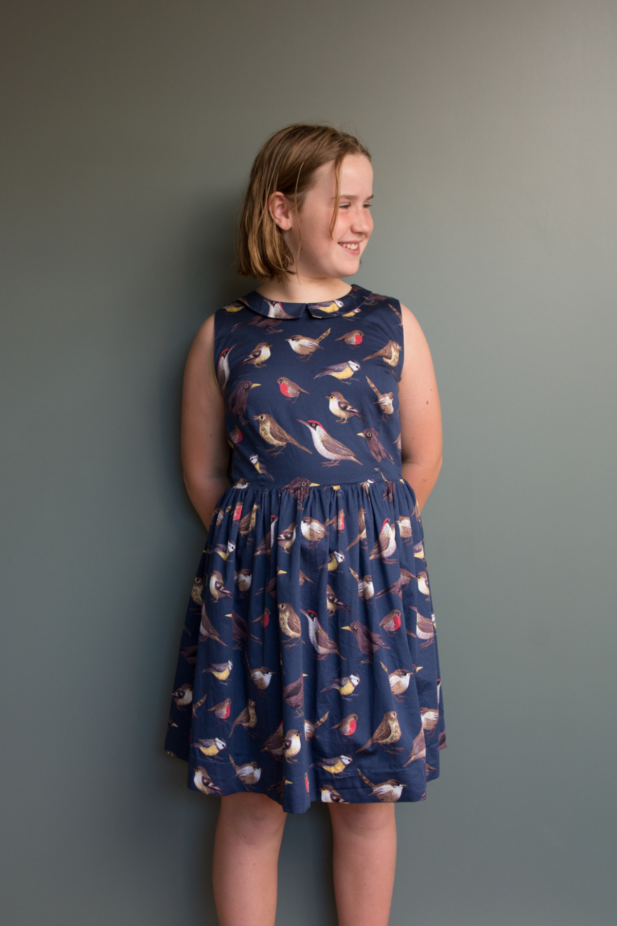 The Building Block Dress book + the Bistro Dress = an adult-sized Fairy Tale Dress.