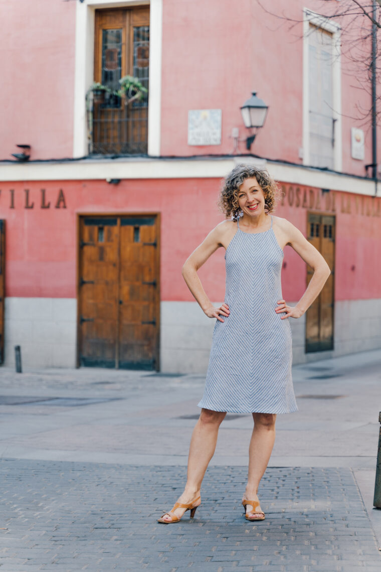 Liesl + Co Enmore Halter Dress + Top sewing pattern