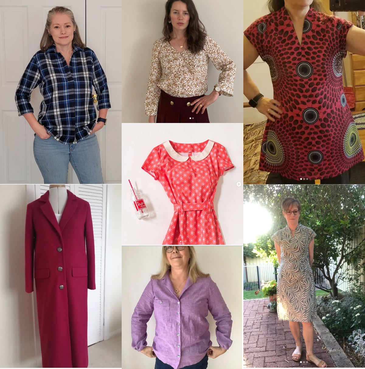 Recent inspiring DIY makes using Oliver + S and Liesl + Co. sewing patterns.