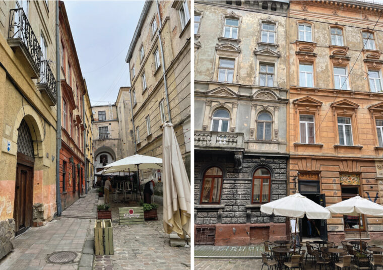 photos from Lviv, Ukraine last September