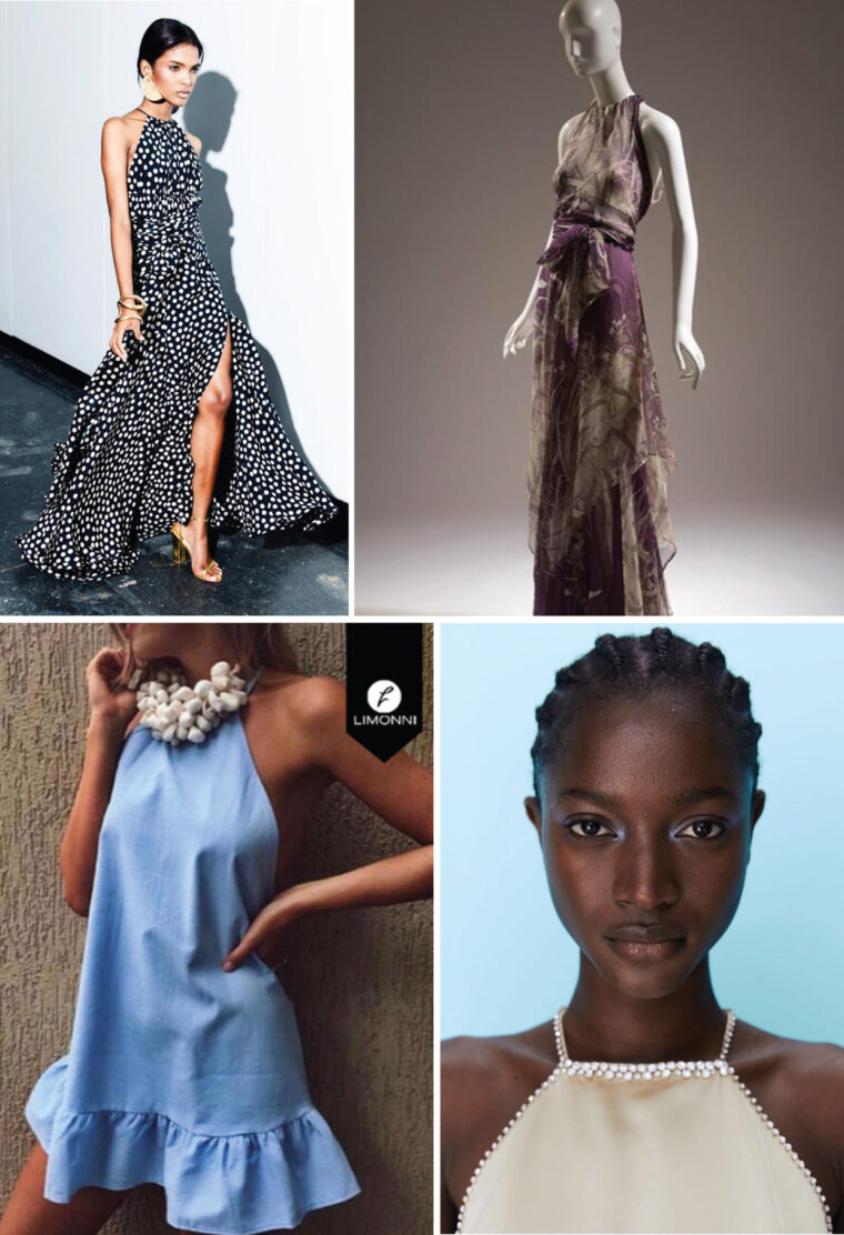 Liesl + Co Enmore Halter Dress + Top inspiration