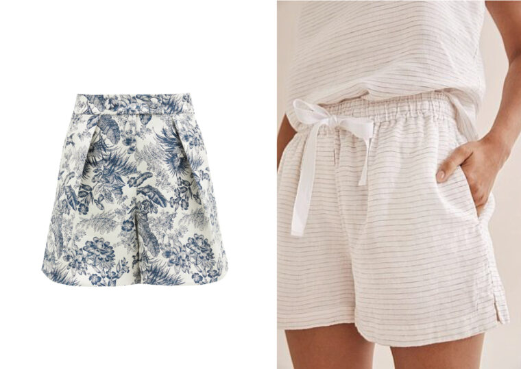 Lisboa walking shorts styling and fabric ideas