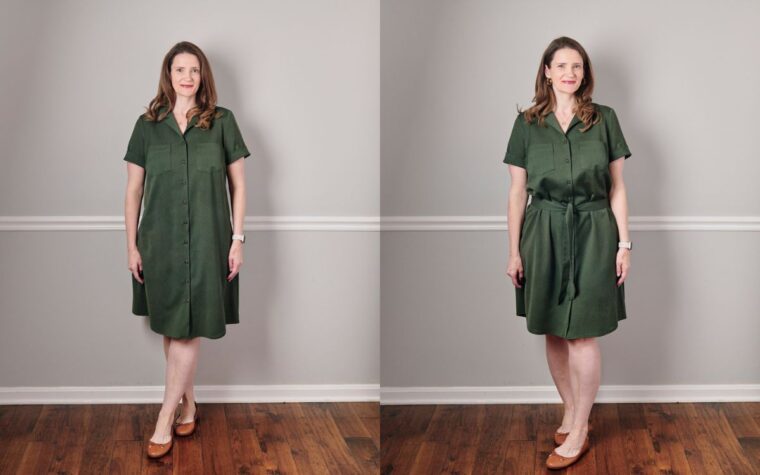 Technical Gabardine Shirt Dress - Ready to Wear