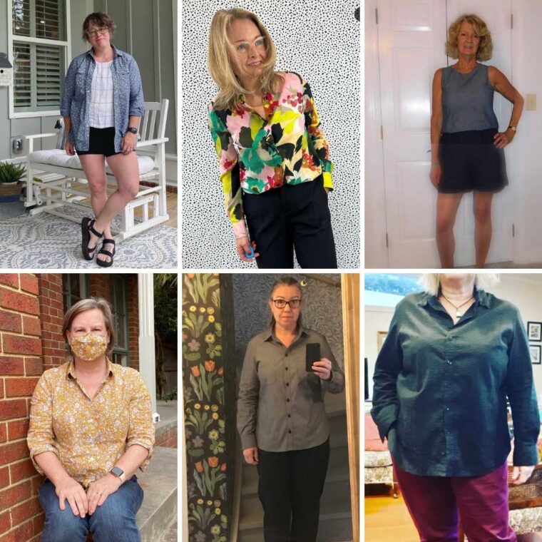 A round up of all the Liesl + Co Woven Tops worn in Me Made May 2022
