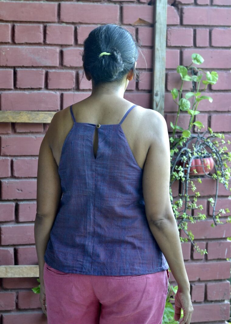 Back view of Liesl + Co Enmore Top