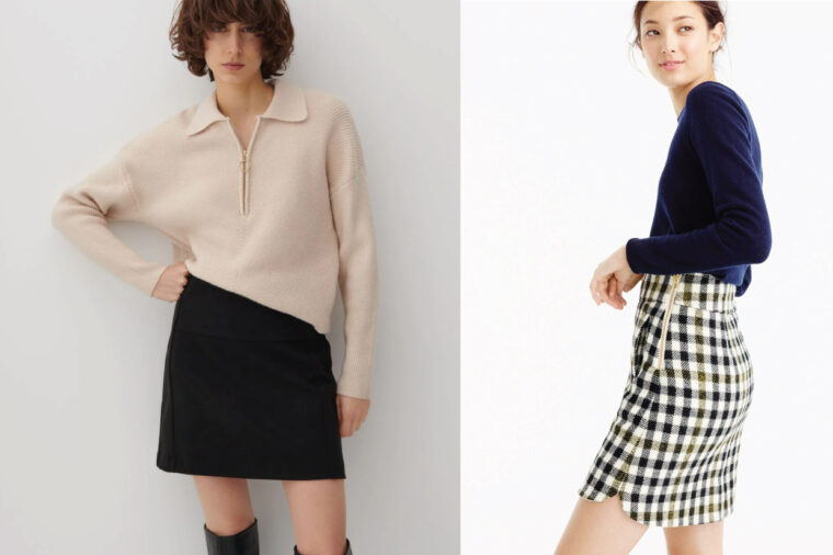Liesl + Co Garibaldi A-Line Skirt sewing pattern fabric and styling ideas