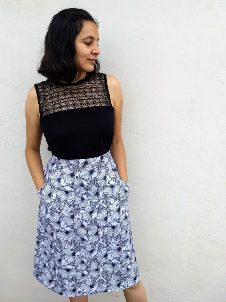 Garibaldi A-Line Skirt