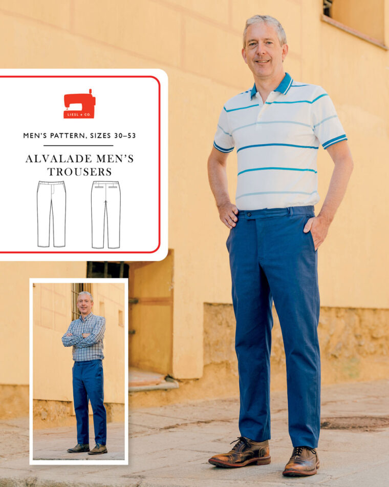 Alvalade Men's Trousers pattern