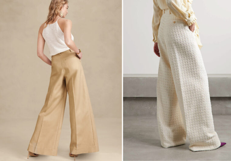 Inspiration for the Liesl + Co Cannes Wide-Legged Trousers