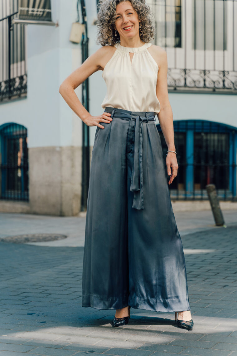 Introducing the Liesl + Co Cannes Wide-Legged Trousers
