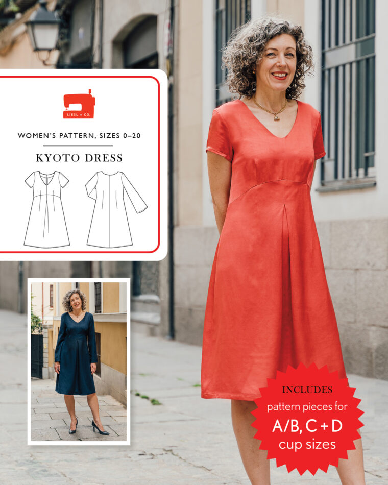 Liesl + Co Kyoto Dress sewing pattern