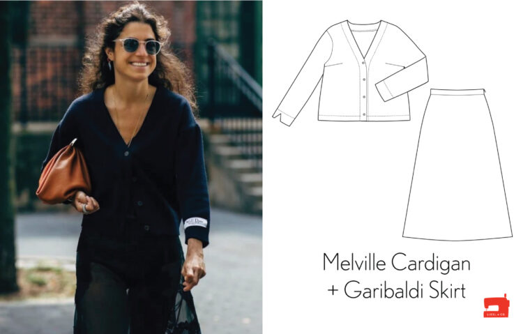 Melville Cardigan + Garibaldi Skirt