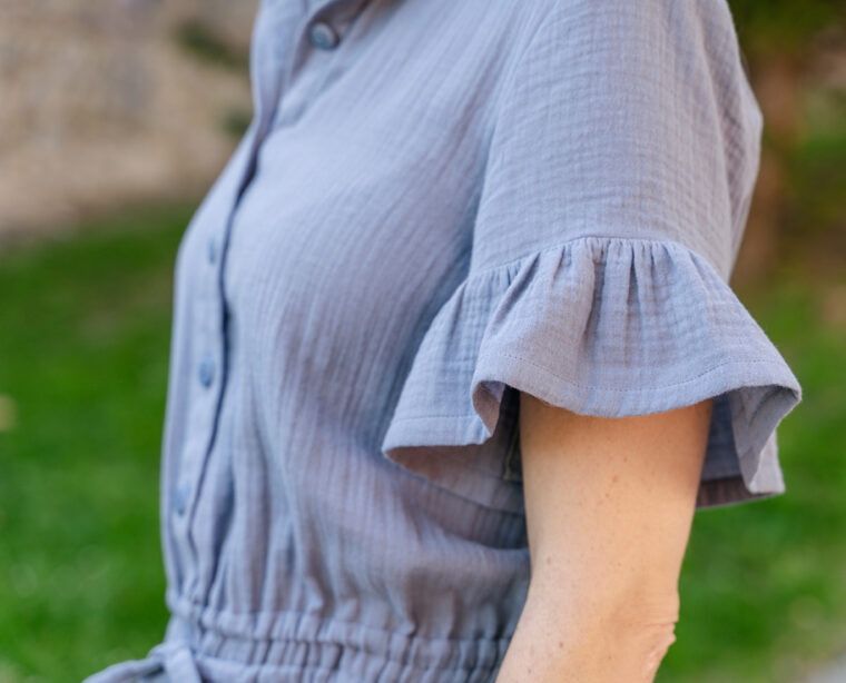 fabric and styling ideas for the Liesl + Co Tomigaya Shirt Dress sewing pattern