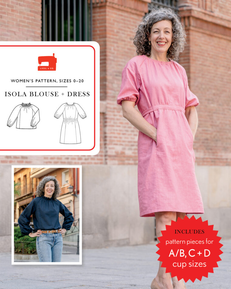 Introducing the Isola Blouse + Dress sewing pattern