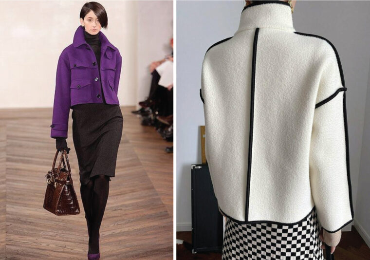 fabric and styling inspiration for the Brunswick Jacket sewing pattern 