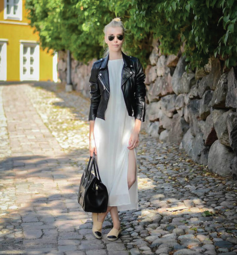 espadrilles with long skirts and dresses