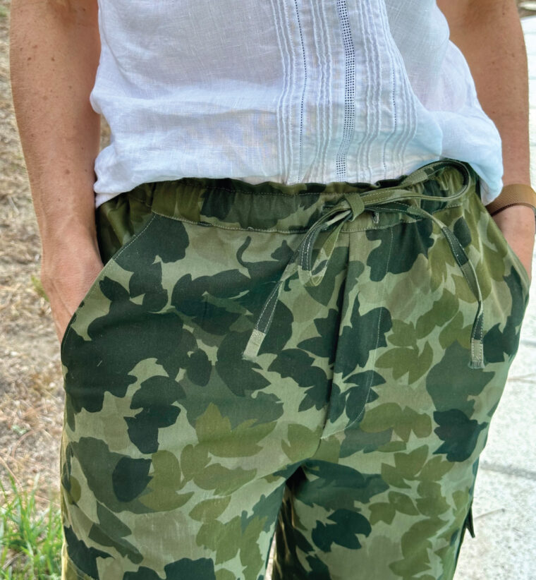 Montauk Trousers with a faux fly