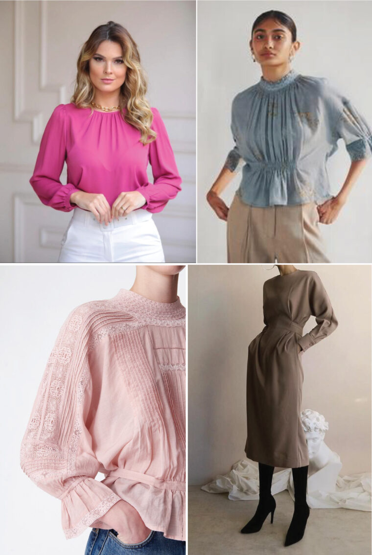 fabric and styling ideas for the Isola Blouse + Dress sewing pattern