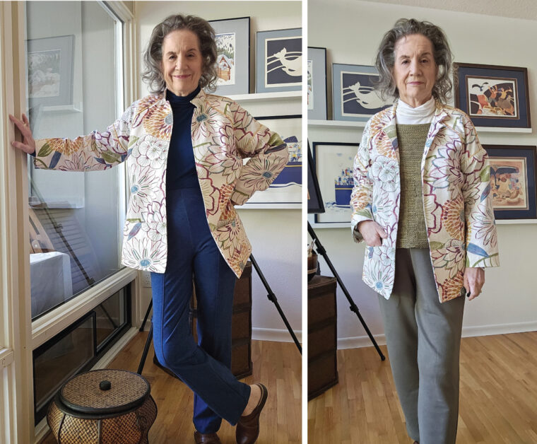 one Brunswick Jacket styled two ways