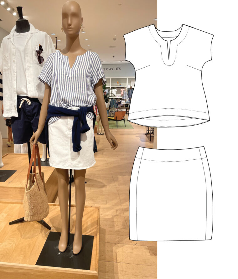 6 summer looks and the patterns to re-create them
