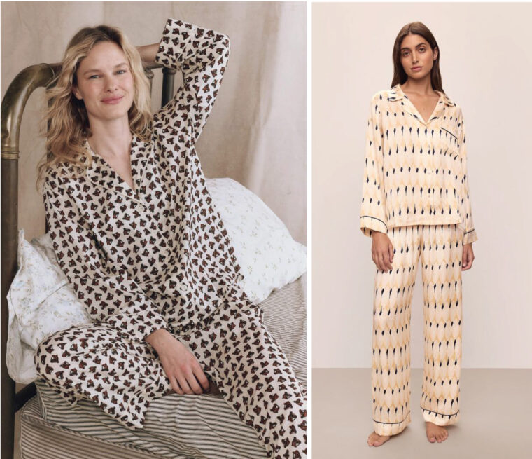 Liesl + Co Havana Pajamas fabric and styling inspiration