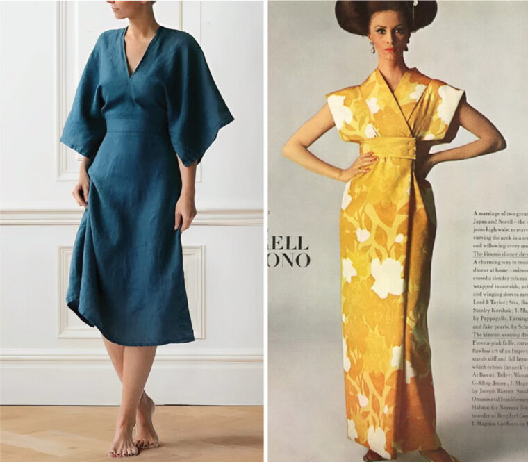 Liesl + Co Copenhagen Wrap Dress fabric and styling ideas