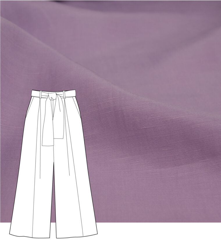 Maaidesign Cupro tencel linen fabric