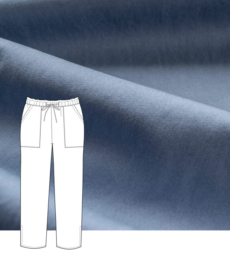 Maaidesign cotton lyocell drill 