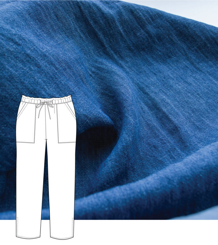 Maaidesign drapey denim