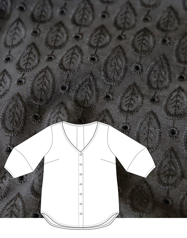 fabric and sewing pattern pairings from Dot to Dot Studio in Sussex, England