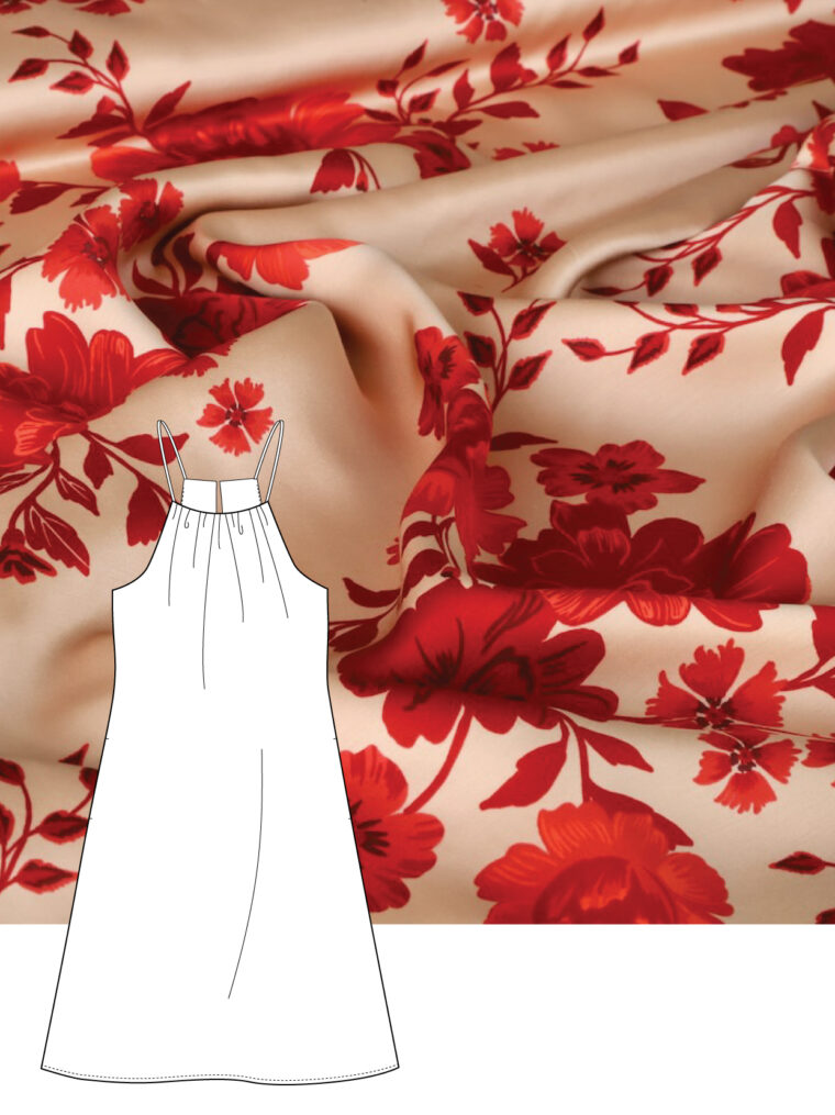 fabric and sewing pattern pairings from Dot to Dot Studio in Sussex, England