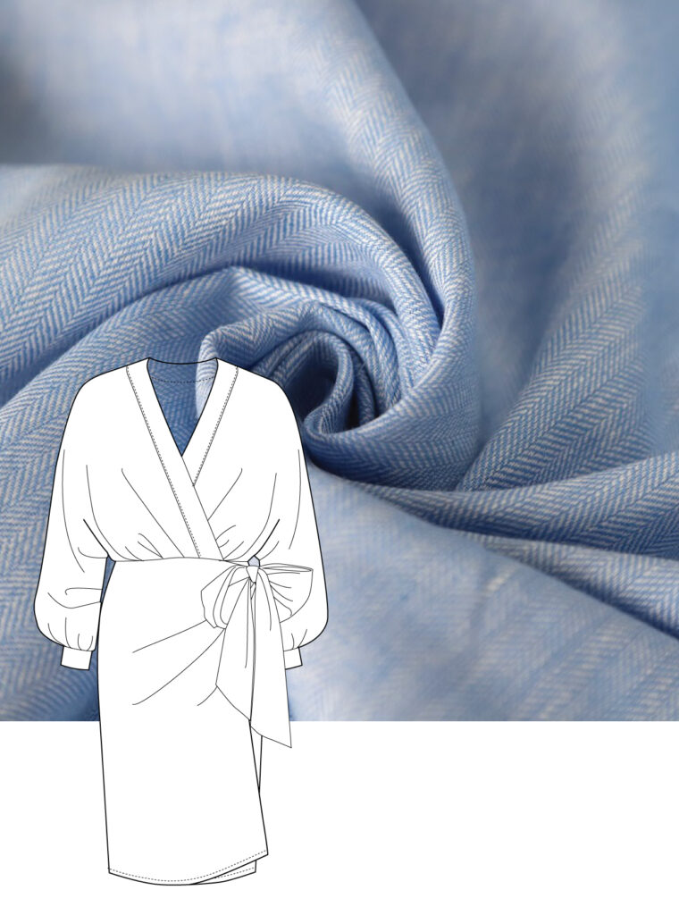 fabric and sewing pattern pairings from Dot to Dot Studio in Sussex, England