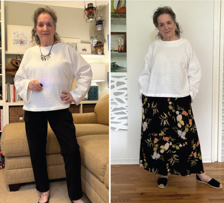 Liesl + Co Norwood Blouse photos from our testers