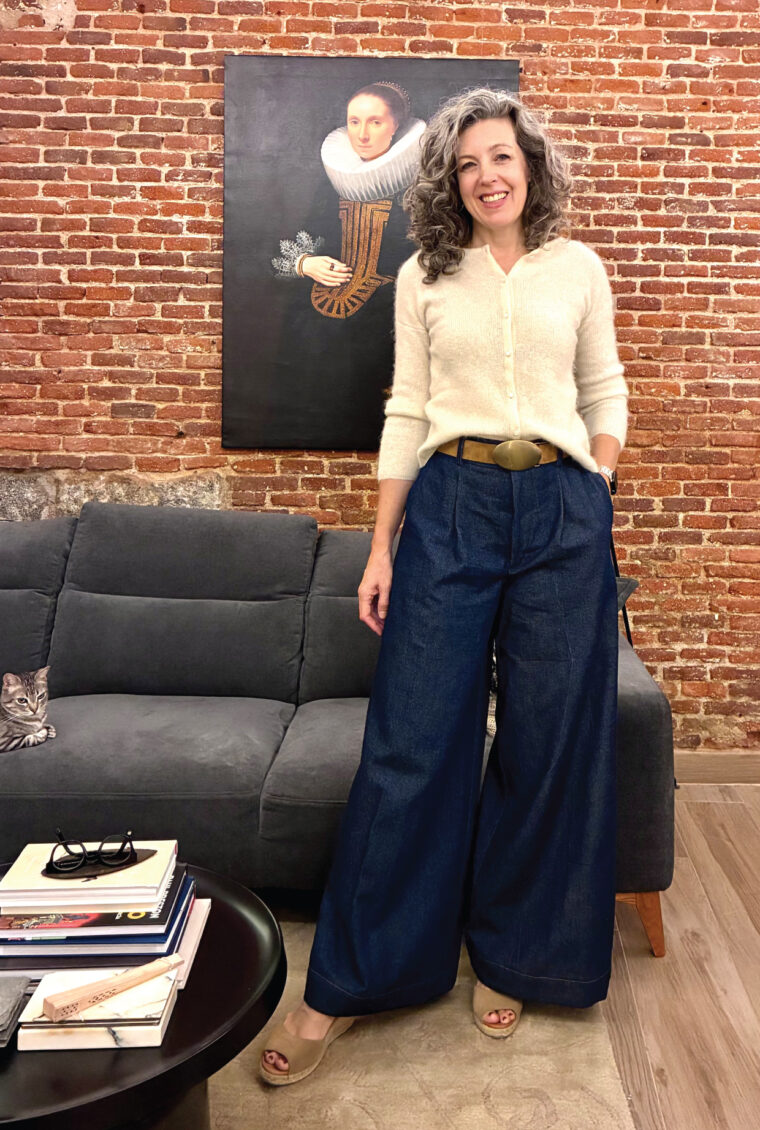 lightweight denim Cannes Trousers
