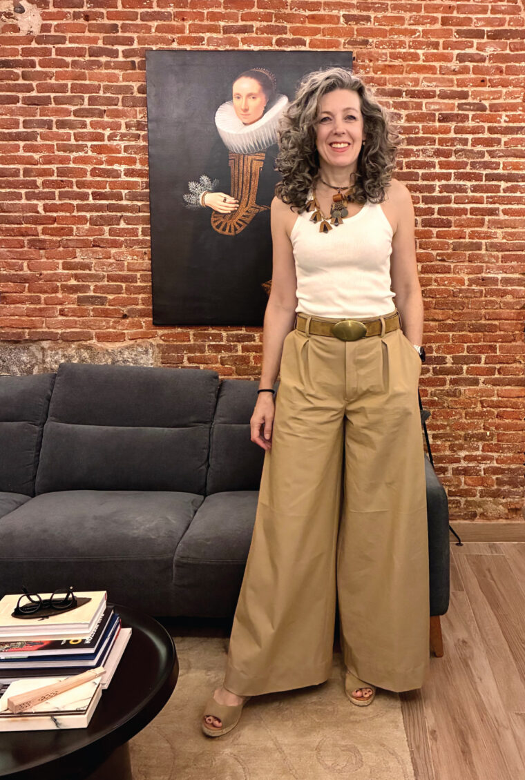 cotton/elastane Cannes Trousers