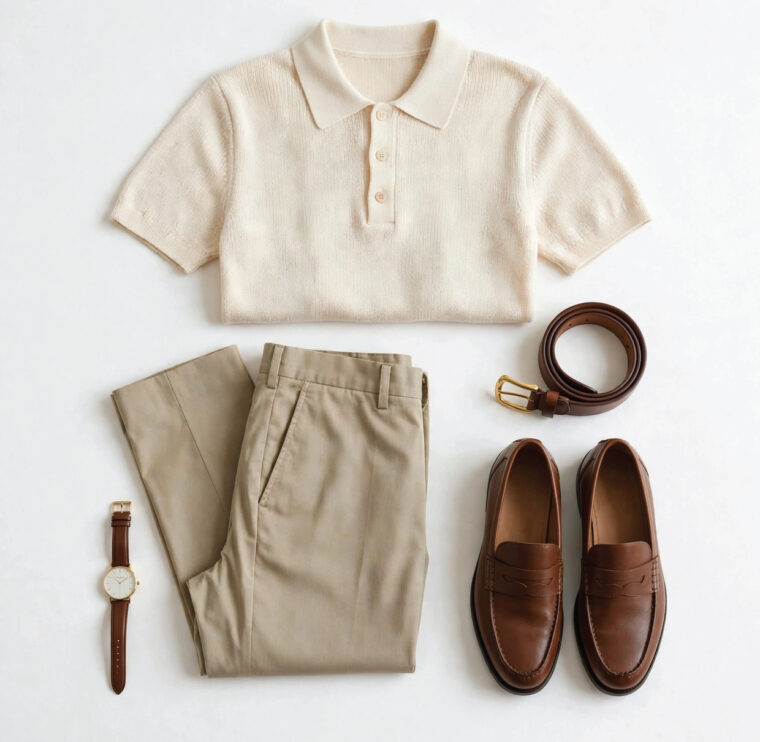 the typical corporate casual polo