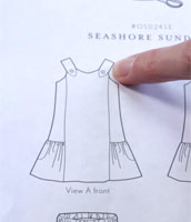 How to read a sewing pattern with Liesl Gibson